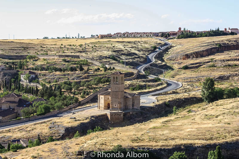 A view from the castle of Segovia Spain