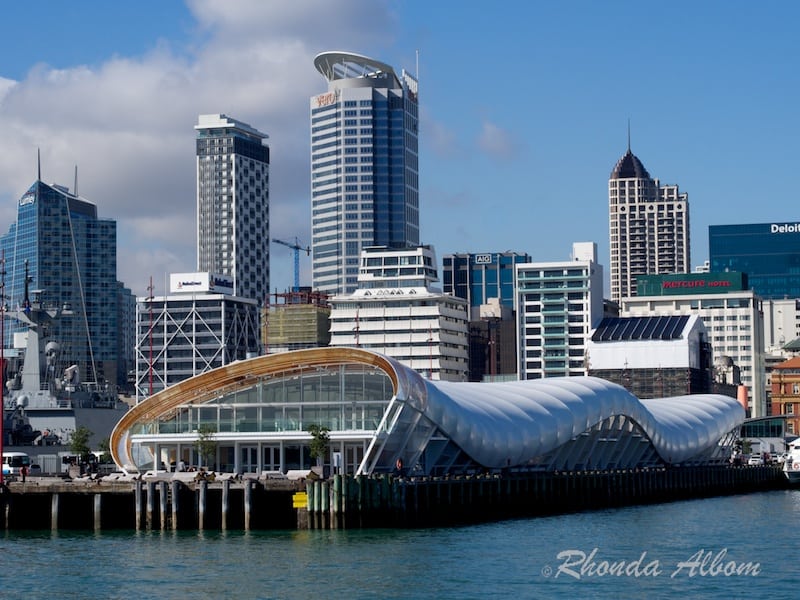 The Cloud - Auckland Event Center as seen from the Ferry to Auckland