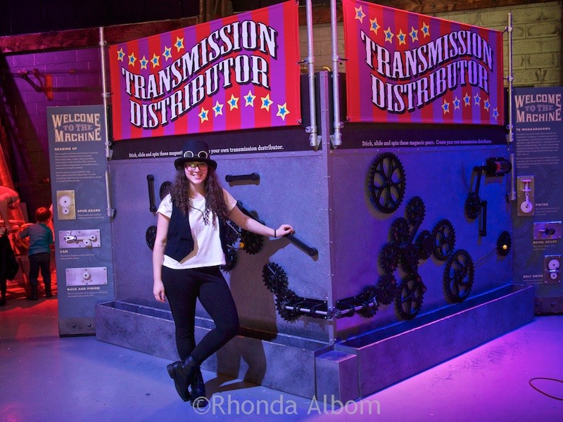 Welcome to the Machine at MOTAT Museum of Transport and Technology in Auckland New Zealand