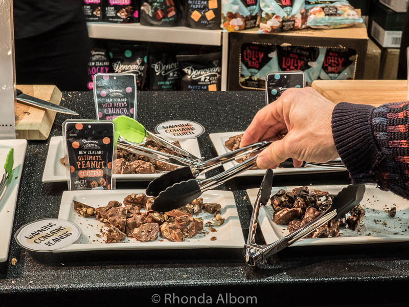 Chocolate at the food show in Auckland