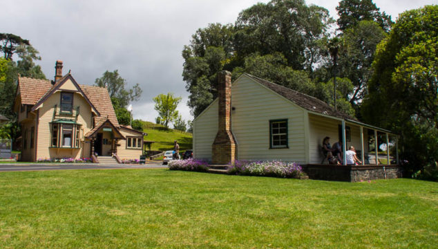 Acacia Cottage is Auckland's oldest surviving building located in Cornwall Park, Auckland New Zealand