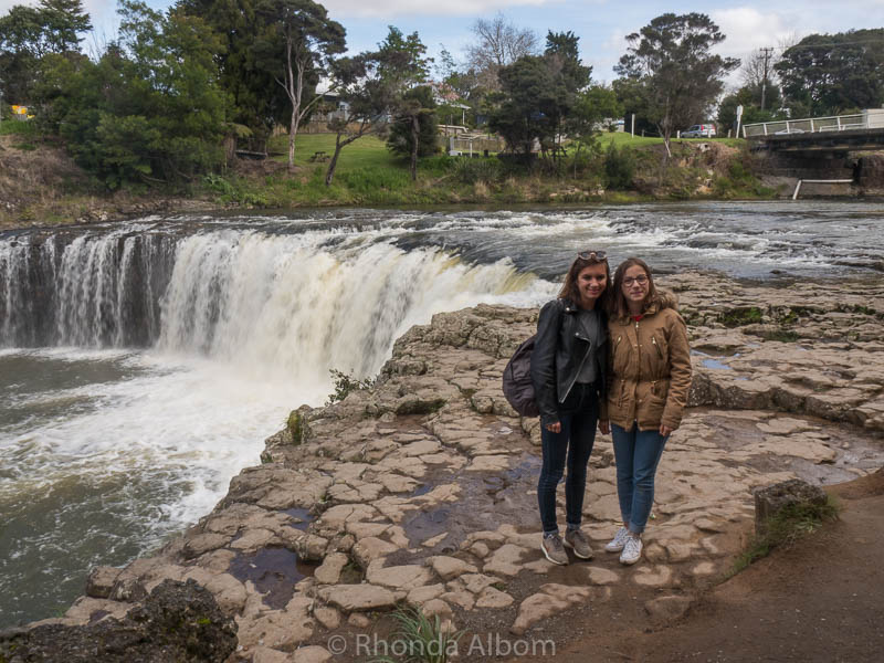 Haruru Falls in the Bay of Islands New Zealand, one of our many 2016 photo highlights