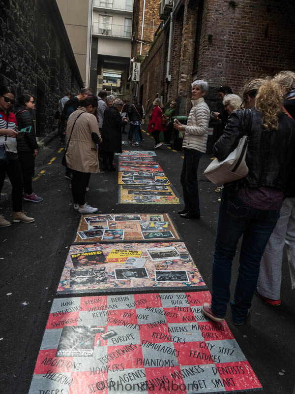 This is one of the temporary exhibits in Auckland Artweek, New Zealand