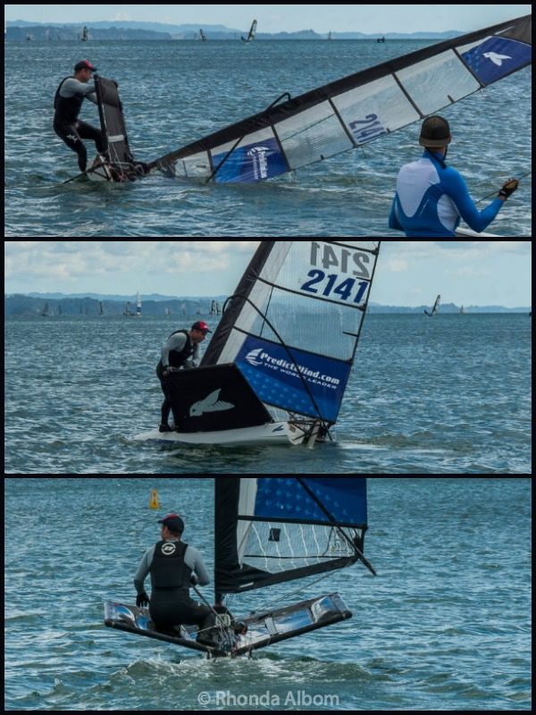Righting Flying Boats in Manly New Zealand