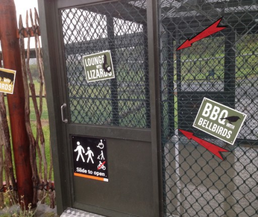 Shakespear park gate left open trapped in the park