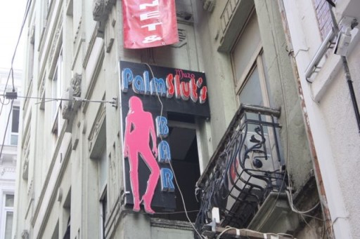 Funny bar sign in Turkey just learn a few words