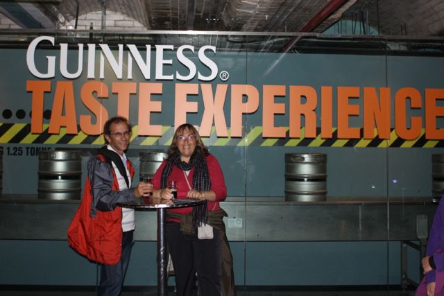 Guinness Storehouse taste experience taste test