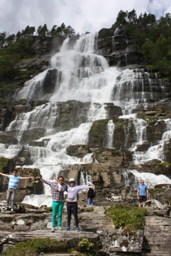The fountain of youth - Tvinde Falls, near Voss, Norway, fountain of youth