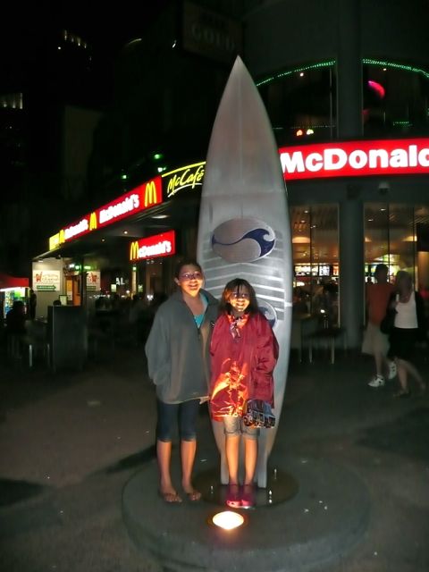 McDonald's in Australia - Surfers Paradise, Gold Coast, McDonald's has Free Wifi in Australia