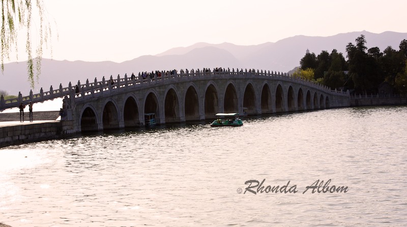 Seventeen Archway Bridge at Summer Palace in Beijing China