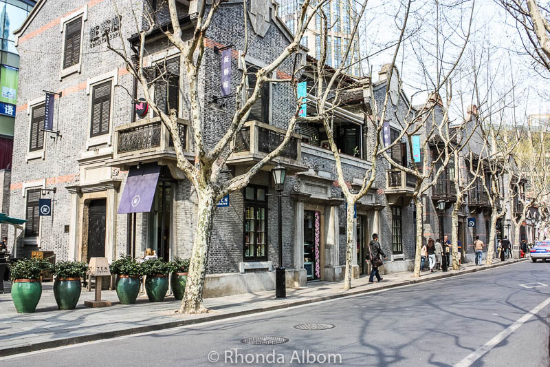 Shanghai impressions: Juxtaposition of Traditional and Modern 7 The French quarter in Shanghai China