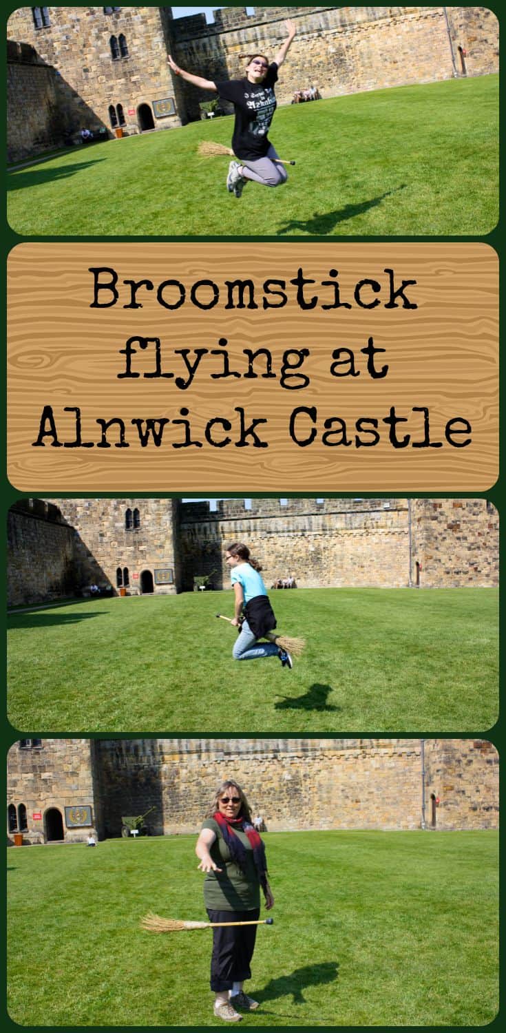 Shattering the Illusion of Broomstick Flying at Alnwick Castle, England