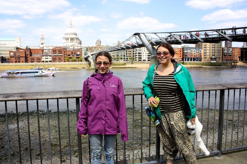 Harry Potter bridge in London
