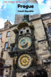 As the clock strikes the next hour, the 12 apostles put on a show on the world's oldest astronomical clock still in operation. It is one of the many cool things to do in Prague, Czech Republic.