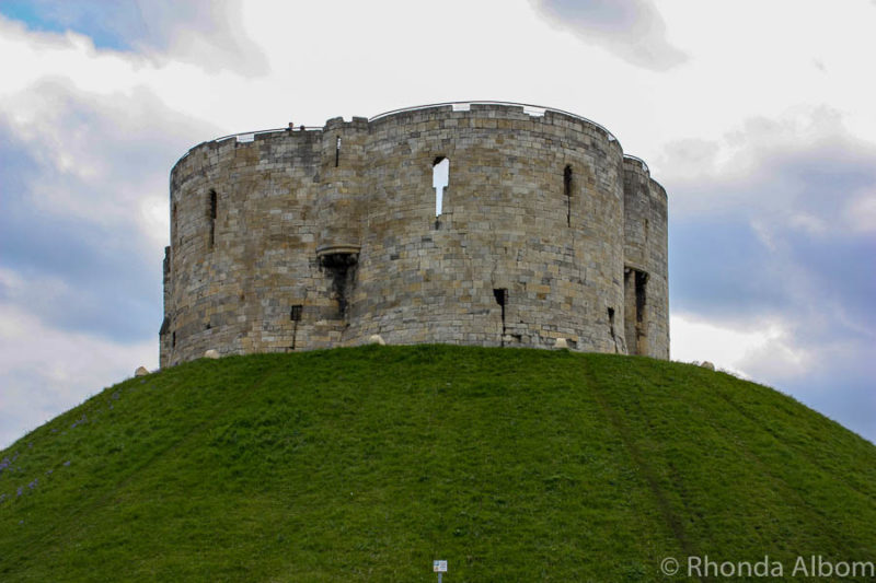 Clifford's Tower in York is a stop on our recommended England road trip