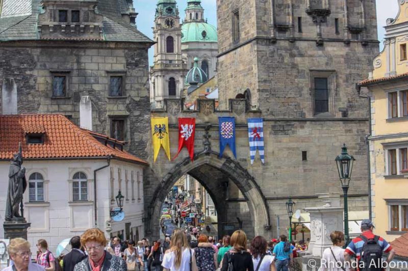 12 Fun Things to Do in Prague – a Mix of Old-world Charm and Innovation 6 One end of the Charles Bridge
