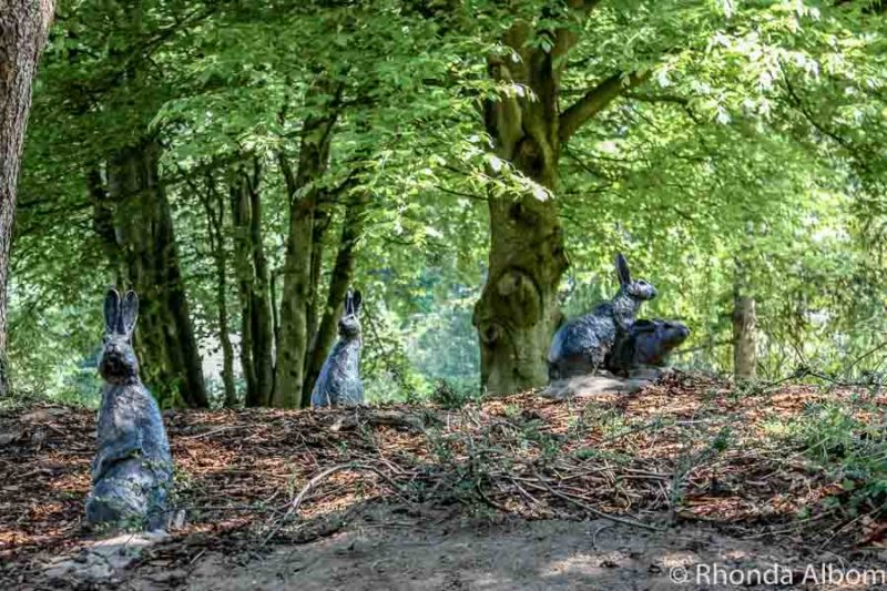 Beatrix Potter Gardens was the first stop in our Scotland road trip