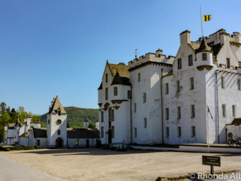 Blair Castle in Scottish Highlands