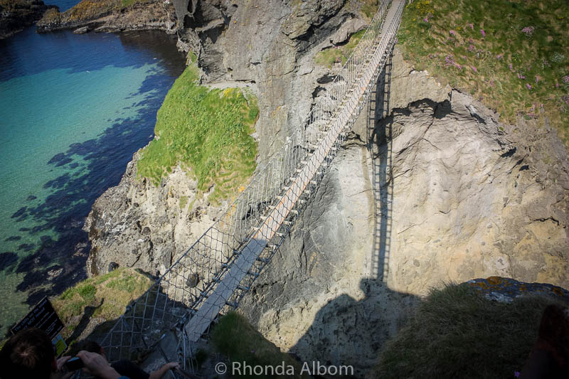 Giant's Causeway Coastal Route Rock Features, Rope Bridge, Ruins