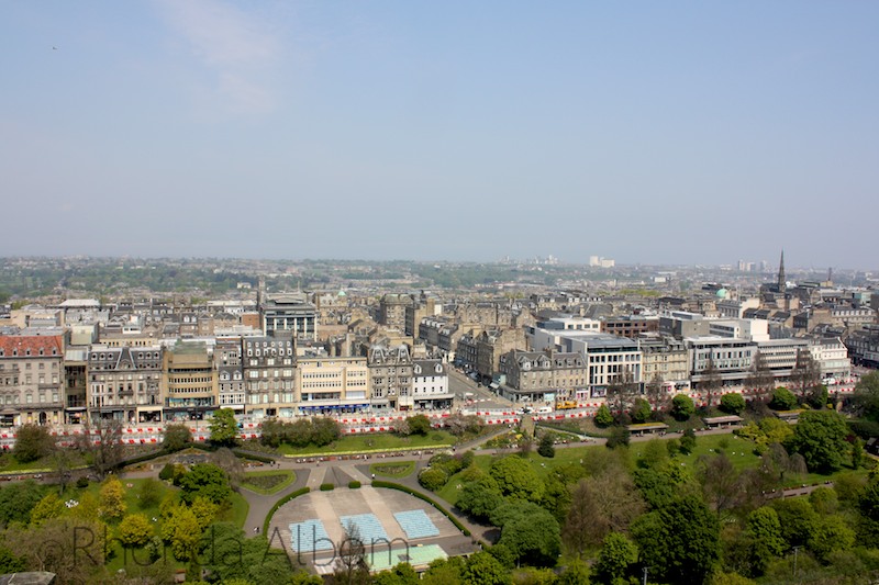View from Edinburgh Castle, Scotland