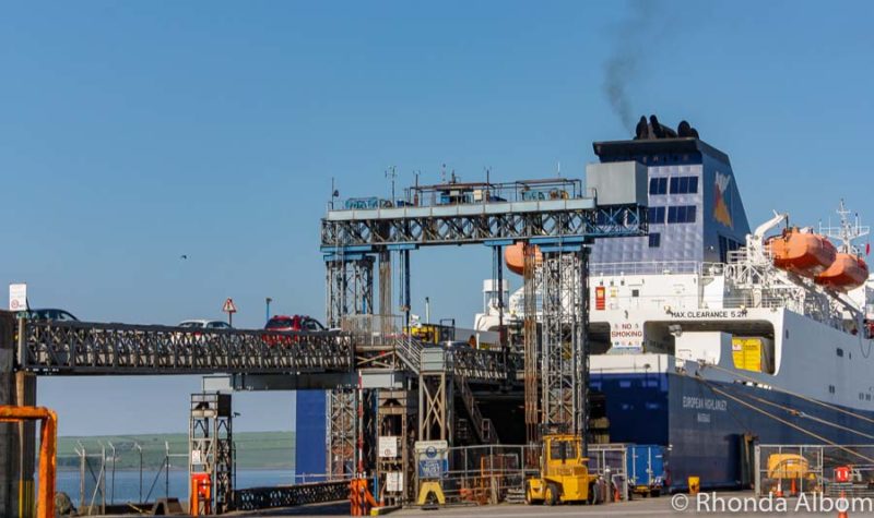 Ferry from Scotland to Northern Ireland