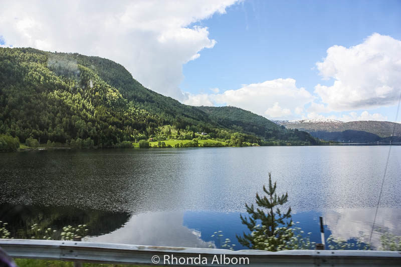 Bus tour from Flam to Voss in Norway