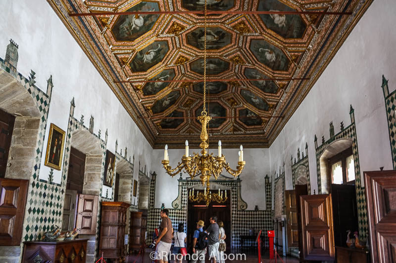 6 Enchanting Castles of Sintra: Explore the Palaces 9 Great Hall in The National Palace of Sintra in Portugal