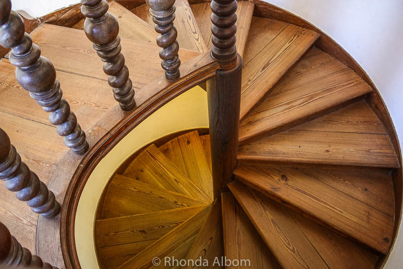 6 Enchanting Castles of Sintra: Explore the Palaces 10 Staircase in The National Palace of Sintra in Portugal