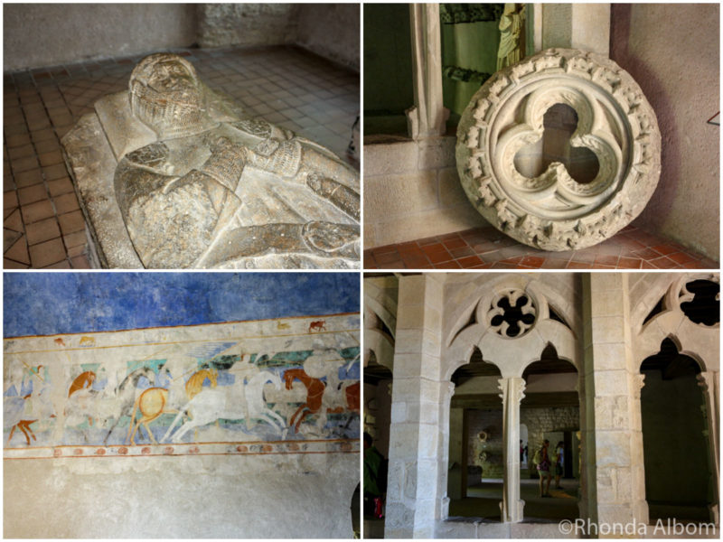 Interior renovations at the Carcassonne France castle