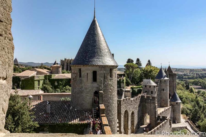 Things to Do in Carcassonne: One Day in a Medieval Fortified City 2 On the ramparts Carcassone Castle in France