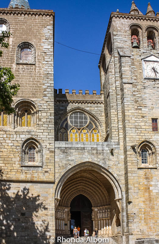 Cathedral of Evora in Portugal