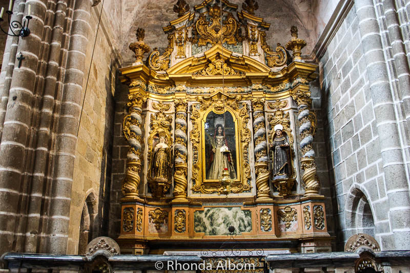 Church of St. Francis in Evora, Portugal
