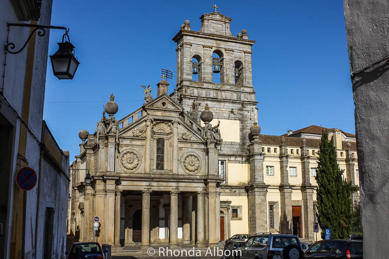 Church of Nossa Senhora da Graça in Evora Portugal