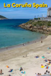 La Coruña is located on a rocky peninsula in the Northwest corner of Spain. Its a coastal community, with beautiful beaches, the world's oldest working lighthouse, and plenty of things to do