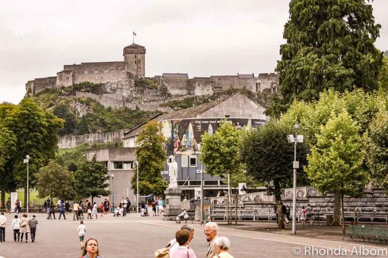 Château Fort in Lourdes France