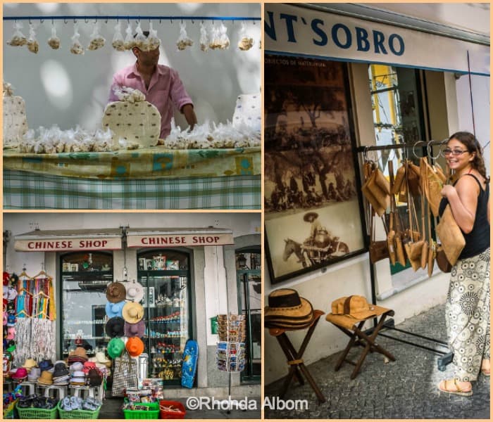 A variety of places to shop in Portugal