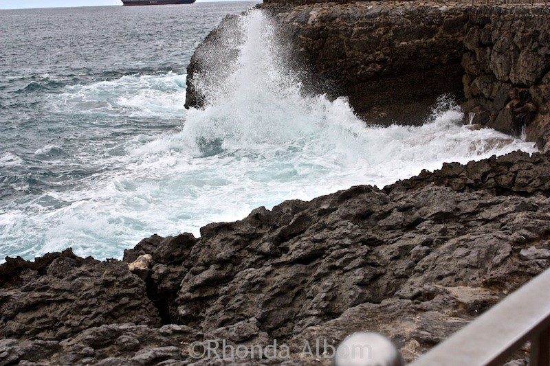 Coastline of the Peninsula of Magdalena in Santander Spain