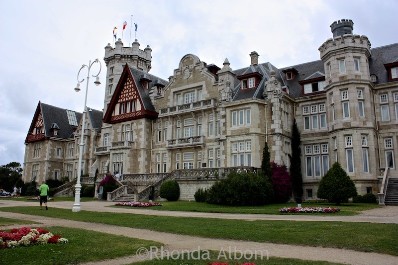 The Palacio de la Magdalena in Santander Spain