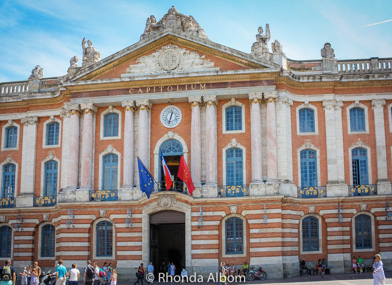 Capitole of Toulouse, France