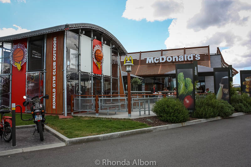 Intersting McDonald's in Toulouse France