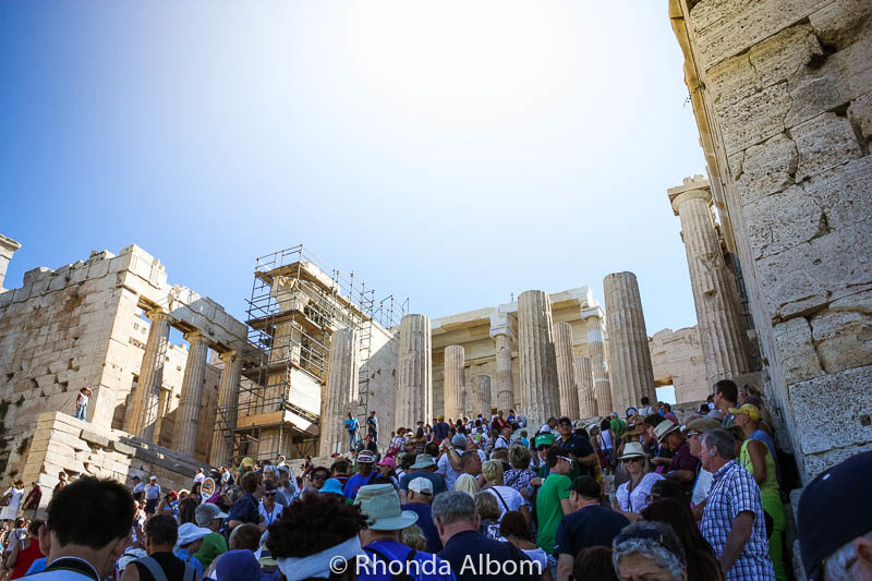 Acropolis in Athens Greece