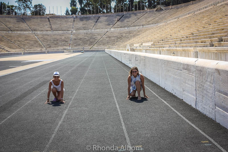 The Panathenaic (Olympic)  Stadium is the only stadium in the world built entirely of marble.