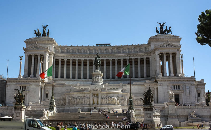 Italy Cruise Ports: One Day in Rome, Florence, Naples, or Venice 13 "The Wedding Cake" in Rome, Italy