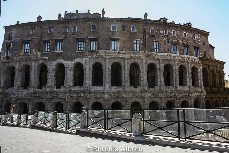 Roman Theatre in Rome, Italy