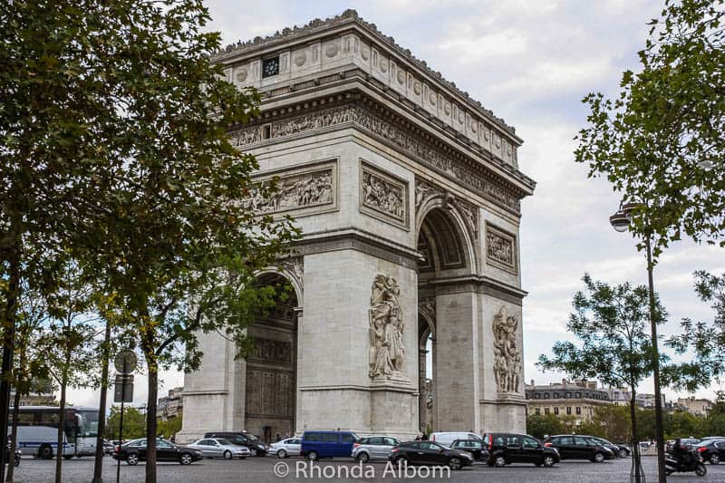 Arc de Triomphe in Paris France