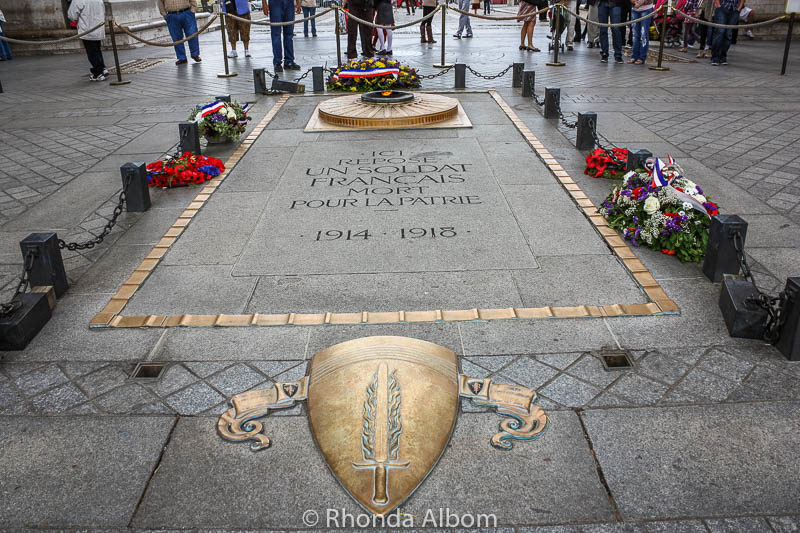 A Closer Look at the Arc de Triomphe in Paris France 6 France's Tomb of the Unknown Soldier in Paris