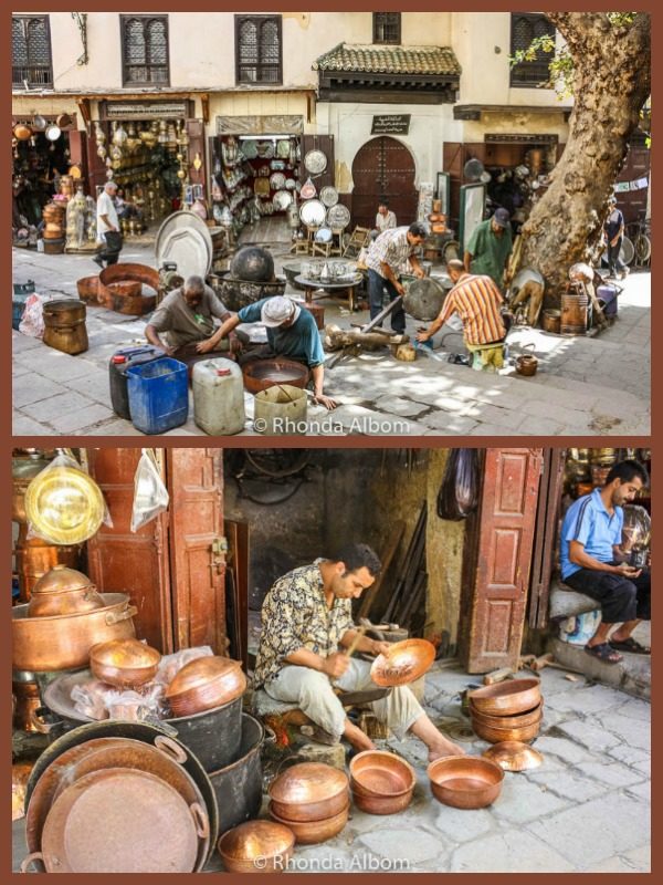 Craftsmanship in Fes Morocco