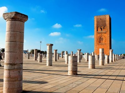 Visiting Hassan Tower is one of the unique things to do in Rabat Morocco