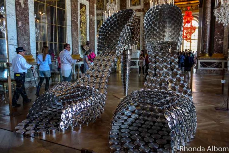 Random Artwork of giant shoes