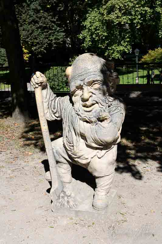 Zwerglgarten, a Dwarf Garden at Mirabell Palace and gardens